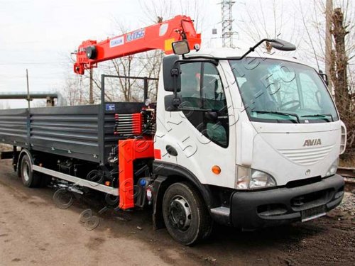 Бортовой Avia D120 с КМУ